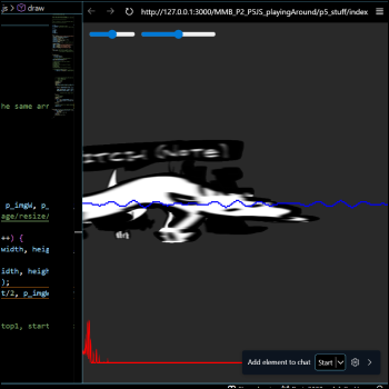 Once music did play, the sketch just slowed my computer down and kept drawing the image on top of itself over and over.