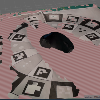 At some point I just gave up and decided to bring everything into C4D to try to fix it manually.